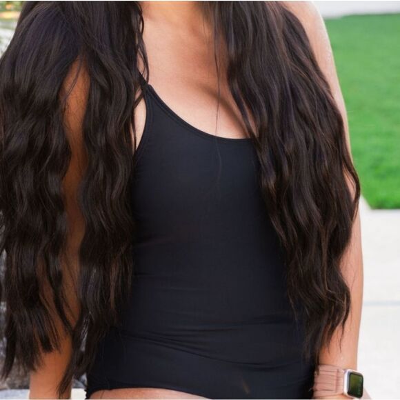 NWT - Full Coverage, Supportive One Piece in Black - Picture 12 of 12